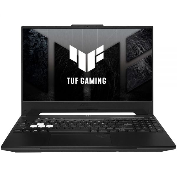 NOTEBOOK ASUS TUF DASH FX517ZR GAMING CORE / INTEL I7-12650H 4.7GHZ / 512GB SSD / 16GB DDR5 / PANTALLA 15.6 FULL HD 144HZ IPS / WIN 11 / NVIDIA GEFORCE RTX 3070 8GB DEDICADOS / TECLADO RETROILUMINADO / BLACK