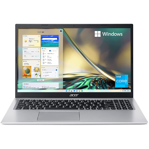 NOTEBOOK ACER ASPIRE 5 A515-56-32DK / INTEL CORE I3-1115G4 4.1GHZ / 512GB SSD / 20GB DDR4 RAM/ PANTALLA 15.6 FULL HD / PURE SILVER