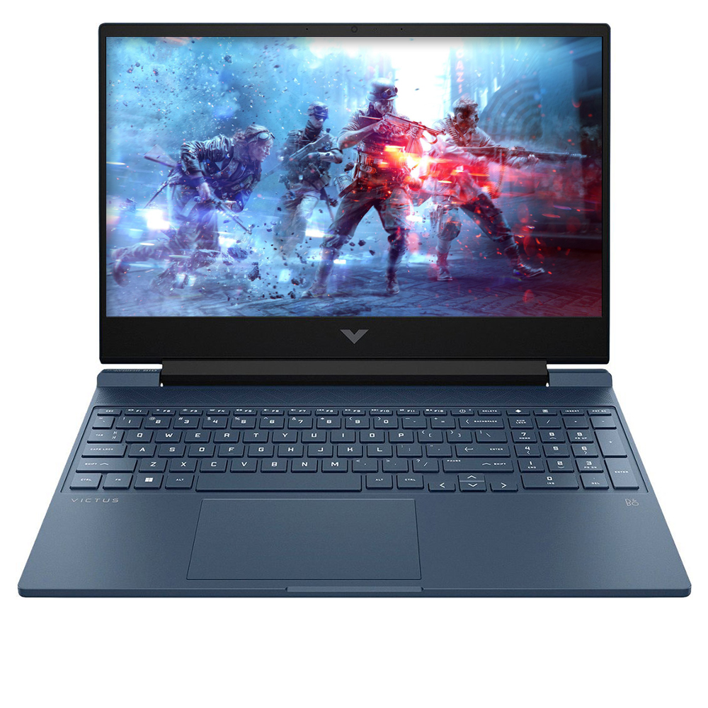 NOTEBOOK HP VICTUS 15-FA0033 GAMING / INTEL CORE™ I5-12450H 4.4GHZ / NVME 512GB SSD / 16GB DDR4 / PANTALLA 15.6" FULL HD 144Hz / WIN11 / NVIDIA® RTX 3050 4096MB GDDR6 PERFORMANCE BLUE / TECLADO RETROILUMINADO