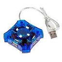 HUB USB NETMAK NM-AC01 AC05 4 PUERTOS