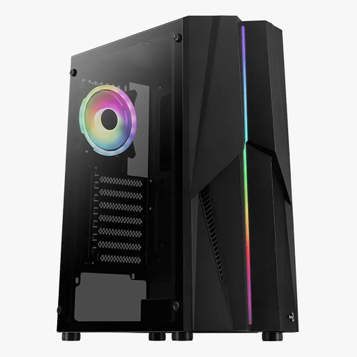GABINETE AEROCOOL MECHA FAN RGB<