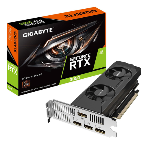 PLACA DE VIDEO GIGABYTE GEFORCE RTX 3050 OC 6GB GDDR6 / DUAL FAN