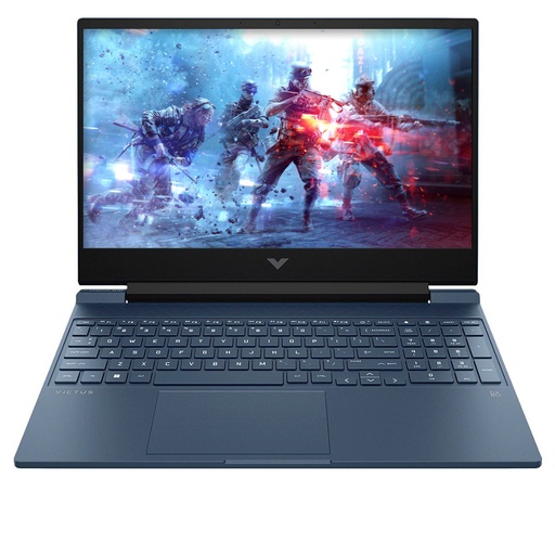 NOTEBOOK HP VICTUS 15-FA0033 GAMING / INTEL CORE™ I5-12450H 4.4GHZ / NVME 512GB SSD / 16GB DDR4 / PANTALLA 15.6" FULL HD 144Hz / WIN11 / NVIDIA® RTX 3050 4096MB GDDR6 PERFORMANCE BLUE / TECLADO RETROILUMINADO