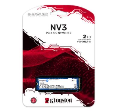 TARJETA M.2 NVME SSD 2TB G4 KINGSTON NV3 PCI-E 4.0