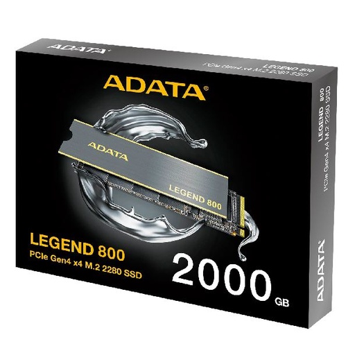 TARJETA NVME ADATA 2TB LEGEND 800 / PCI-E GEN4 4X M.2